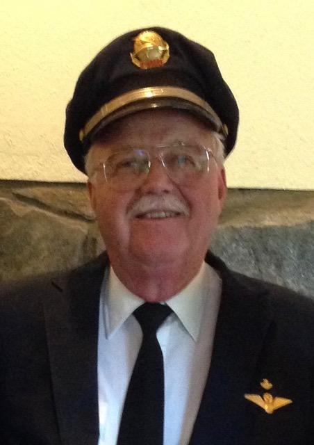 D.A. Francis in pilot uniform